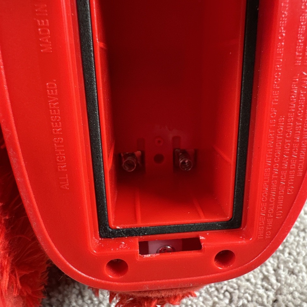 As Is Fisher-price Tickle Me Elmo Tmx Extra Special Edition Sesame (Not Working) - Picture 8 of 12